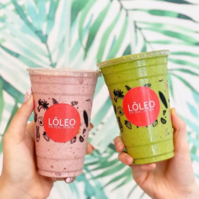 cheers with 2 loleo juices